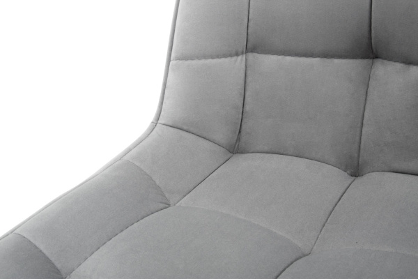 Стул B105 (B105 LIGHT GREY VL08, BK)